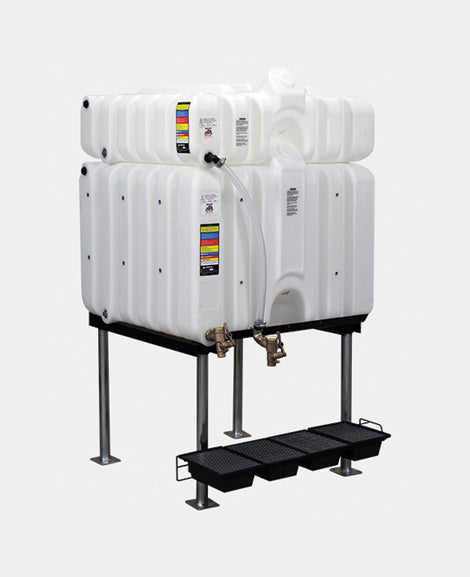 Rhino Tuff Tanks RTT-6120-NV 45/120 GALLON GRAVITY FEED TANK PACKAGE - Empire Lube Equipment