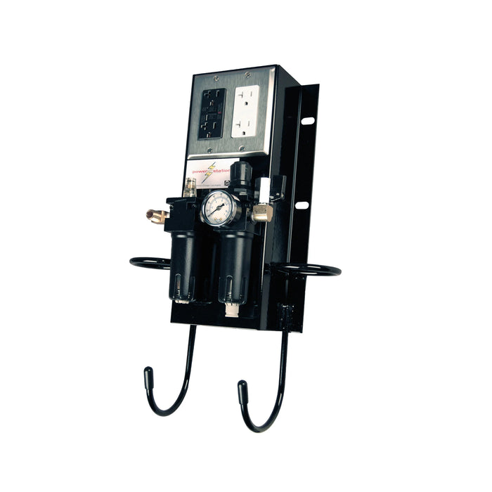 SVI INTERNATIONAL  BH-7069-K Power Station - Black (4-post models)