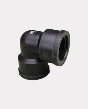 Rhino Tuff Tanks RTT-4030 POLY ELBOW 1″ FXF - 500235