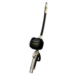 American Lube Equipment Mechanical Metered Control Handle for Oil with Flexible Extension & Manual Non-Drip Tip TIM-650-FM