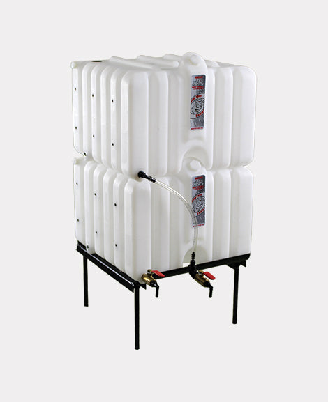 Rhino Tuff Tanks RTT-8224 MINI 4 Gallon tank RTT COMPLETE GRAVITY SYSTEM - Empire Lube Equipment