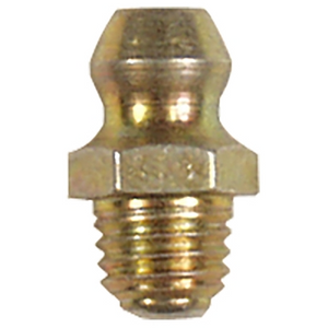 American Lube Equipment 1/4"-28 Taper, Straight, .56" Long, Thread Forming Grease Fitting T-7303