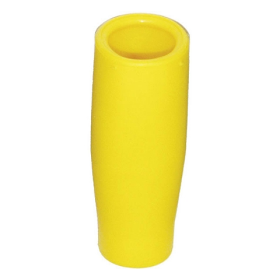 American Lube Equipment Yellow Swivel Guard for Oil Control Handle with 1/2
