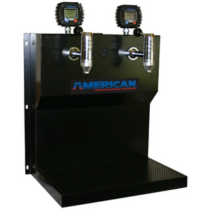 American Lube Equipment Double Spigot Metered Oil Bar TIM-2A-DM