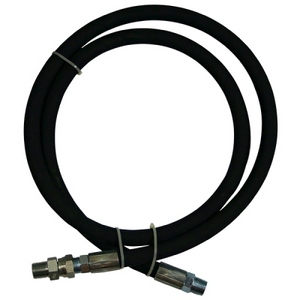 American Lube Equipment 1/2" x 6' Hose, 1/2"(M) x 1/2"(M) Swivel Couplings TIM-4418-6S