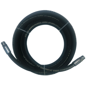American Lube Equipment 1/2" x 15' Oil Hose, 1/2"(M) Couplings TIM-4418-15