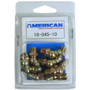 American Lube Equipment 10 Piece 18-045 Grease Fitting Display Pack 18-045-10