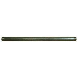 American Lube Equipment 51" Long Black Steel Downtube, 1-1/2" NPT (M) Couplings TIM-MTL-51