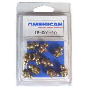 American Lube Equipment 10 Piece 18-001 Grease Fitting Display Pack 18-001-10