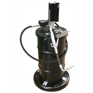 American Lube Equipment 5:1 Portable Oil Dispenser for 16-Gallon Drums with Platform Dolly LP3100-1-B