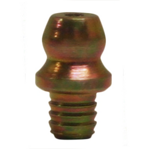 American Lube Equipment 3/16" Drill Size, Straight, 0.5" Long, Drive-Type Grease Fitting DR-316-NB