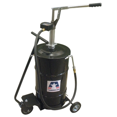American Lube Equipment Metered, Hand-Operated Gear Oil Dispenser for 16-Gallon Drum TIM-63-2C