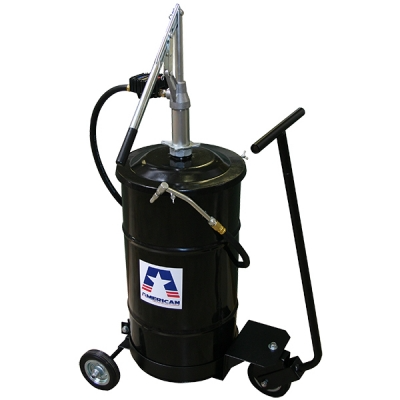 American Lube Equipment Portable, Non-Metered, Hand-Operated Gear Oil Dispenser for 16-Gallon Drum TIM-62-2C