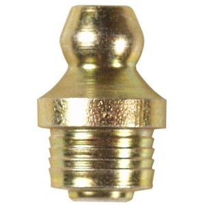 American Lube Equipment 5/16" Drill Size, Straight, .58" Long, Drive-Type Grease Fitting T-7609