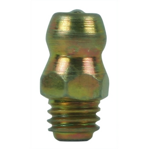 American Lube Equipment Metric 6 x 1 Taper, Straight, .53" Long, Grease Fitting M6-001