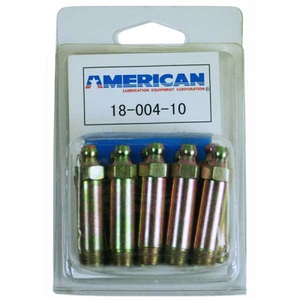 American Lube Equipment 10 Piece 18-004 Grease Fitting Display Pack 18-004-10