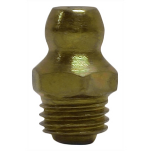 American Lube Equipment Metric 8 x 1 Taper, Straight, .59" Long, Grease Fitting M8-001