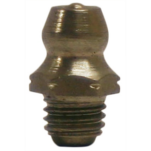 American Lube Equipment 1/4"-28 Taper, Straight, .54" Long, Stainless Steel Grease Fitting 777-142801