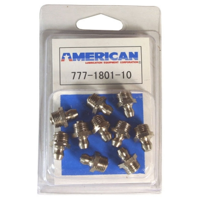 American Lube Equipment 10 Piece 777-1801 Grease Fitting Display Pack 777-1801-10