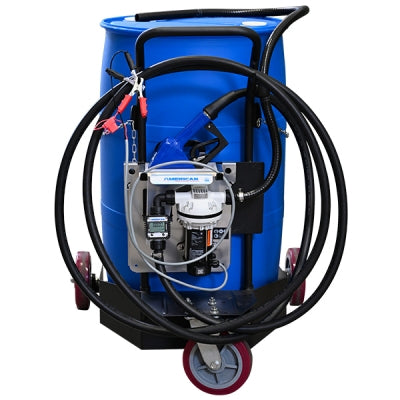 American lube Equipment Portable12-Volt 55-Gallon Electric DEF Pumping System for Drums DEF6-TM49N4