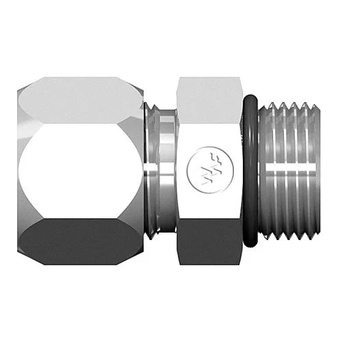 SVI INTERNATIONAL  BL-5246-1612  Straight Thread Male Connector 1 Tube 3/4 Port  Ref# Flareless