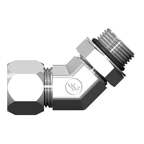SVI INTERNATIONAL BL-5249-1616 Straight Thread Male Elbow 1" Tube 1-5/16-12 Ref# Flareless