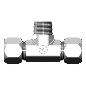 SVI INTERNATIONAL   BL-5254-161616  Male Branch Tee, 1 Tube - 1 Tube - 1 Male Pipe  Ref# Flareless