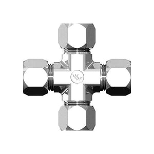 SVI INTERNATIONAL  BL-5259-10  Tube Cross, 5/8 Tube End - All Openings  Ref# Flareless