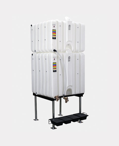 Rhino Tuff Tanks RTT-6280-NV 120/180 GALLON GRAVITY FEED TANK PACKAGE - Empire Lube Equipment