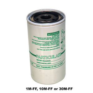 John Dow Industries Fuel Filters & Replacement Cartridges 1M-FF,10M-FF or 30M-FF