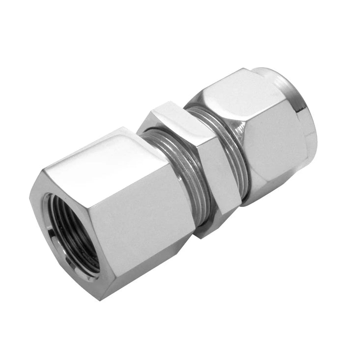 SVI INTERNATIONAL BL-5125-1412 Female Bulkhead 7/8 Tube 3/4 Female Pipe Ref# 980-14-12, O-Ring Seal