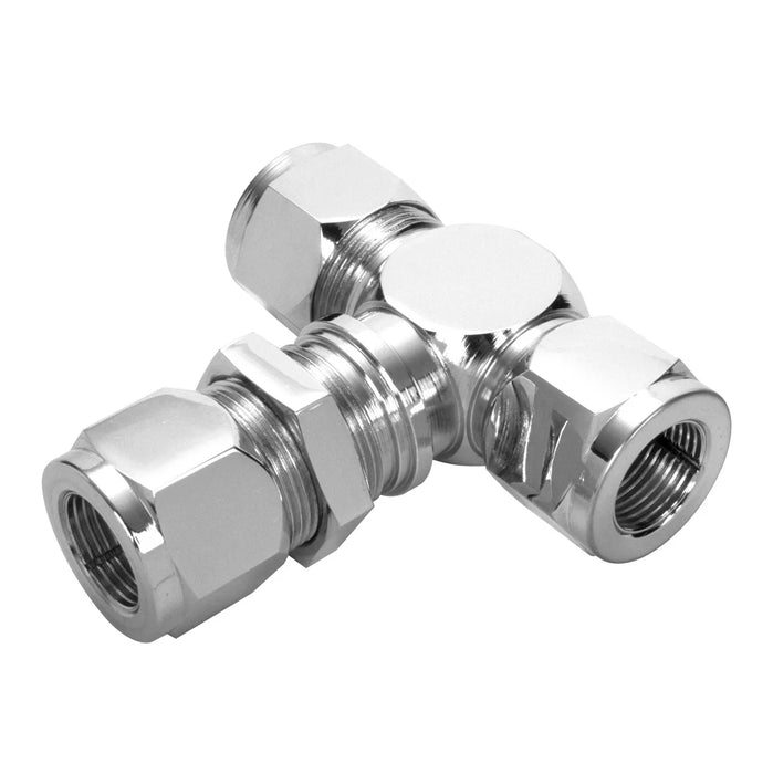 SVI INTERNATIONAL BL-5124-060606 Bulkhead Tee 3/8 x 3/8 x 3/8 Ref# 960-6-6-6, O-Ring Seal