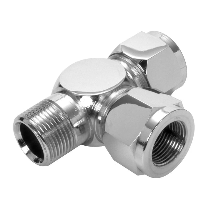 SVI INTERNATIONAL BL-5115-040204  Male Run Tee, 1/4 Tube - 1/8 Male Pipe - 5/8 Tube Side   Ref# 750-4-2-4, O-Ring Seal