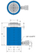 Freedom Hydraulics 10 Ton Low Profile, 1.50" Stroke - SL101 - Empire Lube Equipment