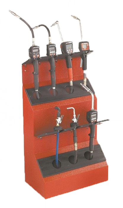 Devon E101-7-R E101-7-R — Lube Console (7 outlets) (Red)