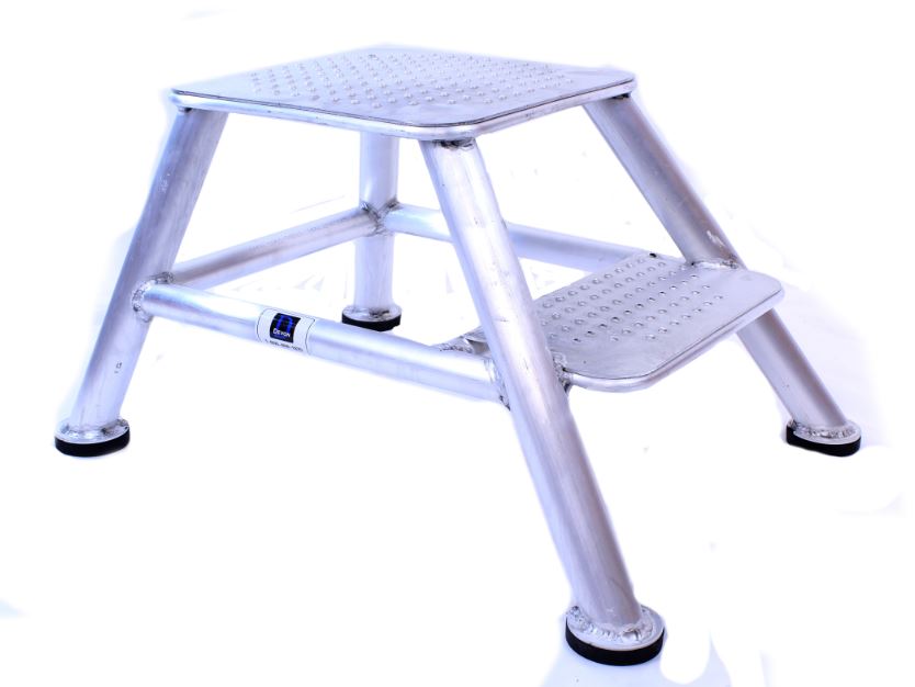 Devon E117-2S E117-2S — Aluminum 2-Step Technician Step Stool