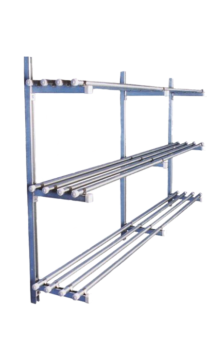 Devon E601-03-20 E601-03-20 — Inventory shelving (3 tier X 20’0″L) 5-72” wall channel