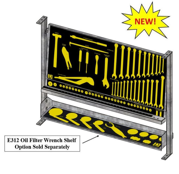 Devon E467-2 E467-2 (Catwalk Mount) — Magnetic Socket Technician Tool Board