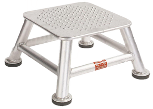 Devon E110-S  E110-S — Aluminum Single Step Technician Step Stool