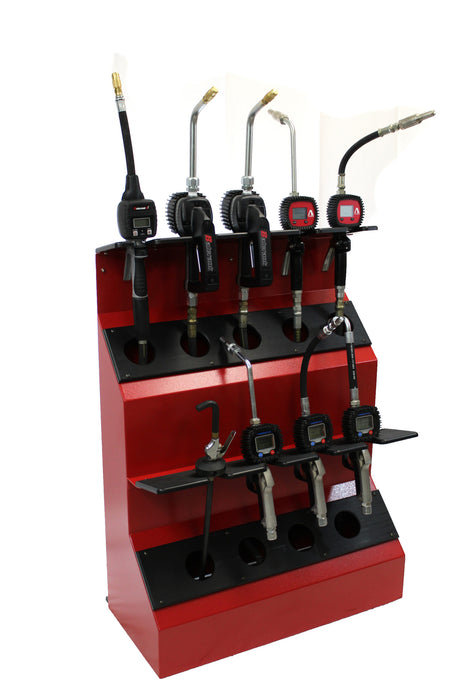 Devon E101-9-R  E101-9-R — Lube Console Red (9 outlets) Red