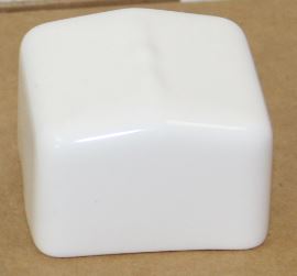 Devon 601-S 601-S — WHITE PLASTIC CAP (square) for Shelving