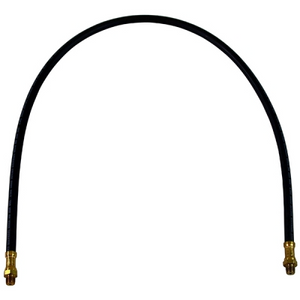 American Lube Equipment 36" One-Wire Braid Rubber-Covered Flex Whip Hose, 1/8" NPT TIM-4323 (M)