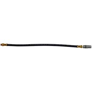 American Lube Equipment 18" Whip Hose Assembly with Standard Diameter Coupler, 1/8" NPT (M) TIM-4343