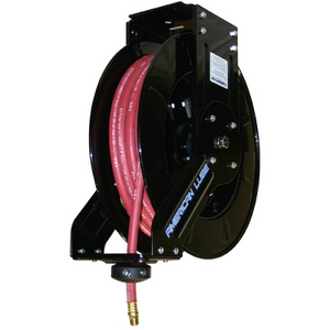 American Lube Equipment  3/8" x 65' Advantage2 Plus Double-Arm Air/Water/WWS Reel with Hybrid Polymer Hose TIM-3916-65