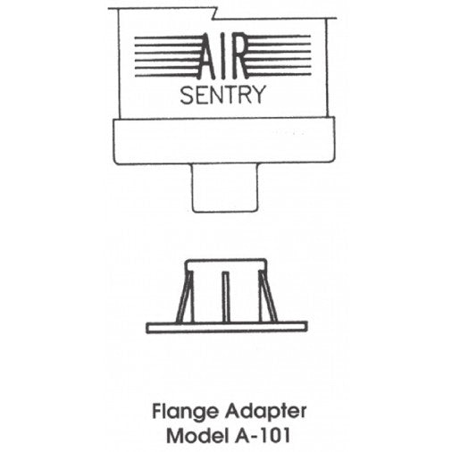 Zeeline A-101 - Flange Adapter - Empire Lube Equipment