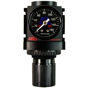 American Lube Equipment 1/4" Module/Air 1500 Series Regulator with Gauge R-37221-600T