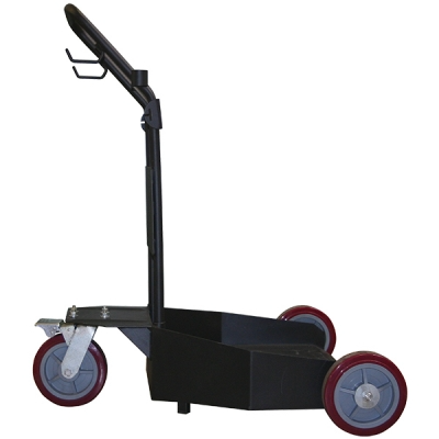 American Lube Equipment Heavy-Duty Industrial 3-Wheel Cart for 55-Gallon Drum TIM-401