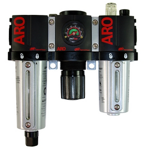 American Lube Equipment 1/4" Module/Air 1500 Series Filter/Regulator/Lubricator C38221-811