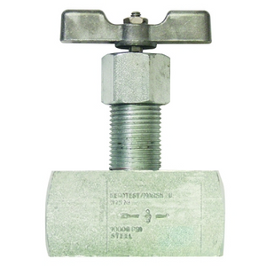 American Lube Equipment Carbon Steel In-Line Needle Valve, 1/2"(F) Couplings TIM-500-HP1