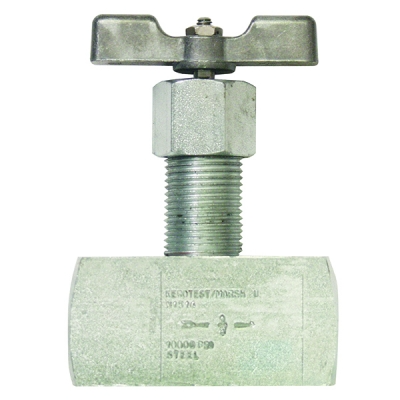 American Lube Equipment Carbon Steel In-Line Needle Valve, 1/2